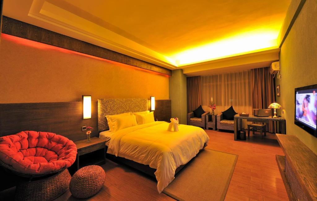 Forest City Resort Hotel Haikou  Rum bild